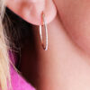 pendientes oro rosa diamantes