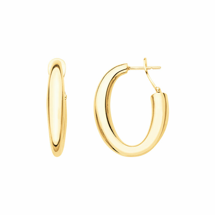 Pendientes Ovaladas 25mm