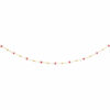 collar bolas rojo