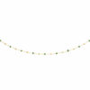 collar bolas verde