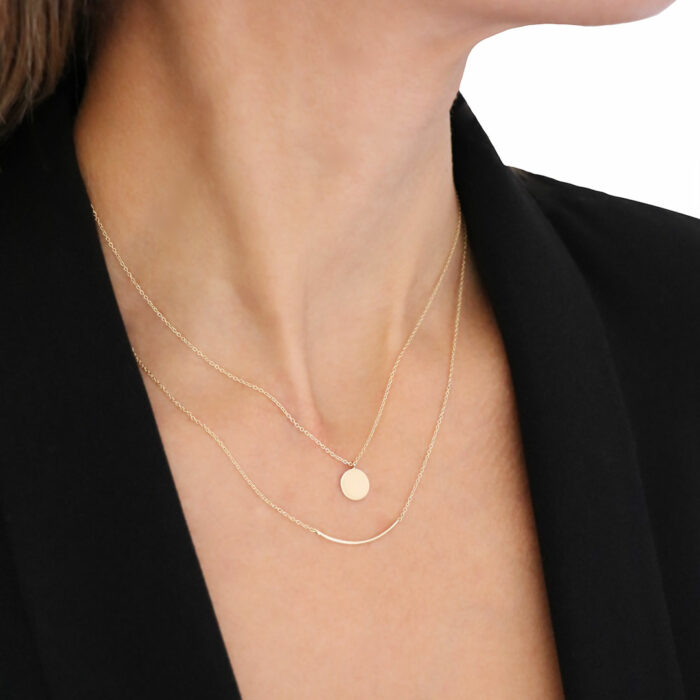 collar grande oro