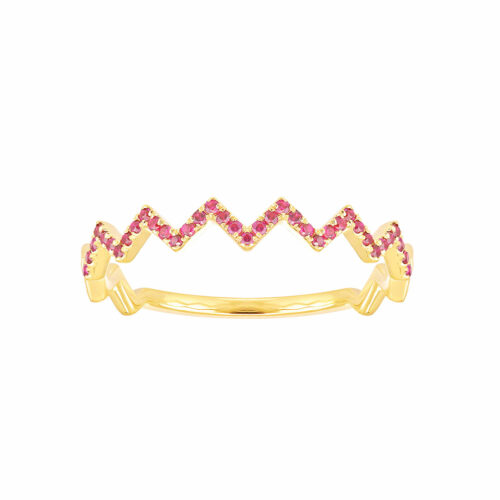 anillo rubi fina oro amarillo