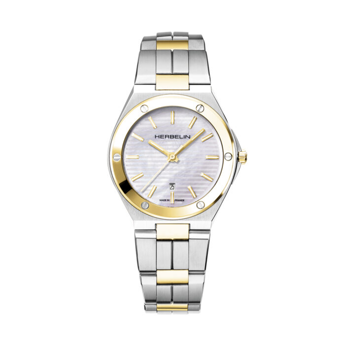 Reloj Herbelin Cap Camarat Bicolor Nácar 14545BT19