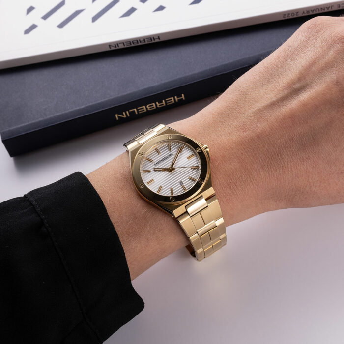 Reloj Herbelin Cap Camarat Dorado - Imagen 2