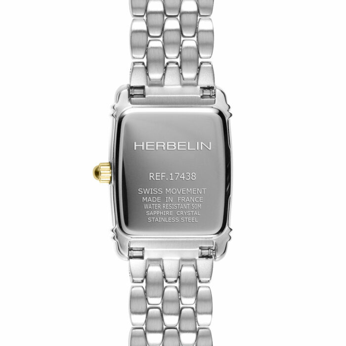 Reloj Herbelin Art Déco Bicolor - Imagen 3