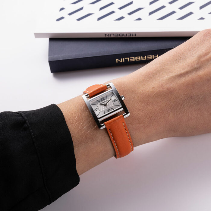 Reloj Herbelin Ve Avenue Piel Naranja - Imagen 2
