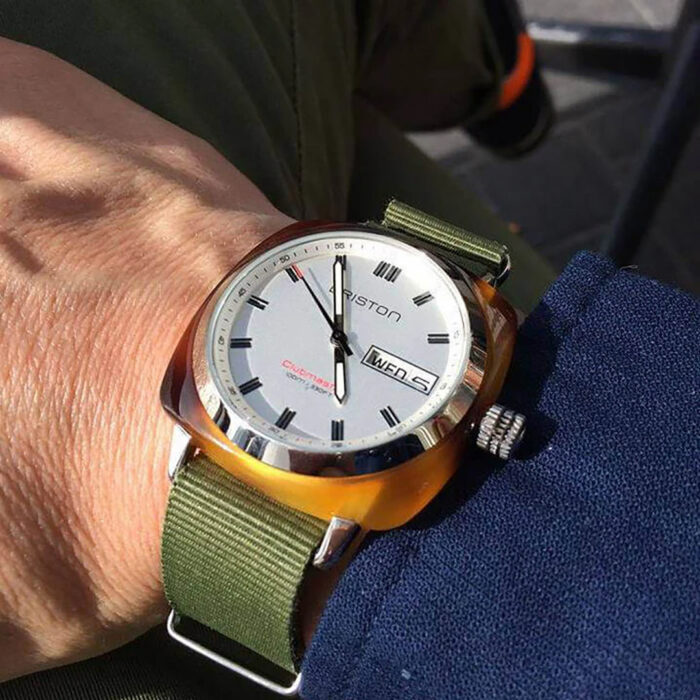 Reloj Briston Day Date Blanco Verde - Imagen 2
