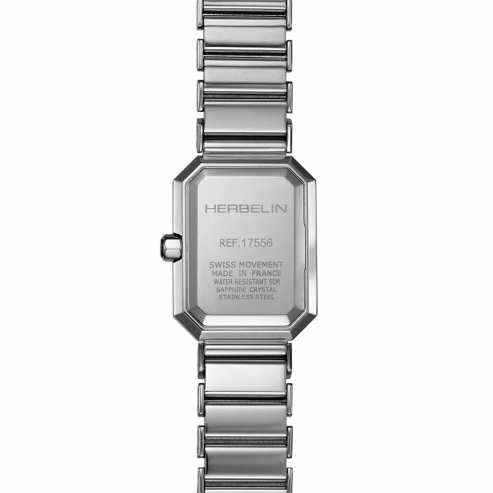 Reloj Herbelin Octogone Acero Nácar Blanco - Imagen 2