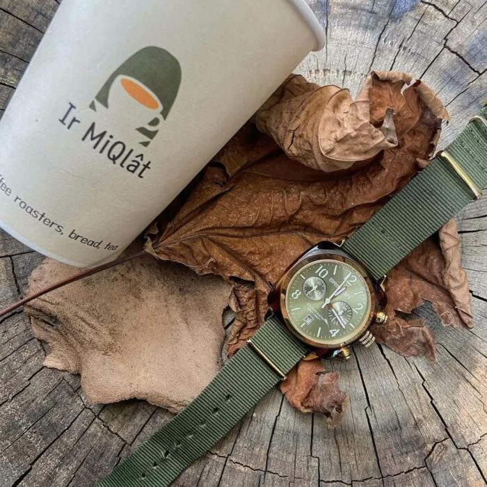 Reloj Briston Clubmaster Classic Verde Oro Rosa - Imagen 4