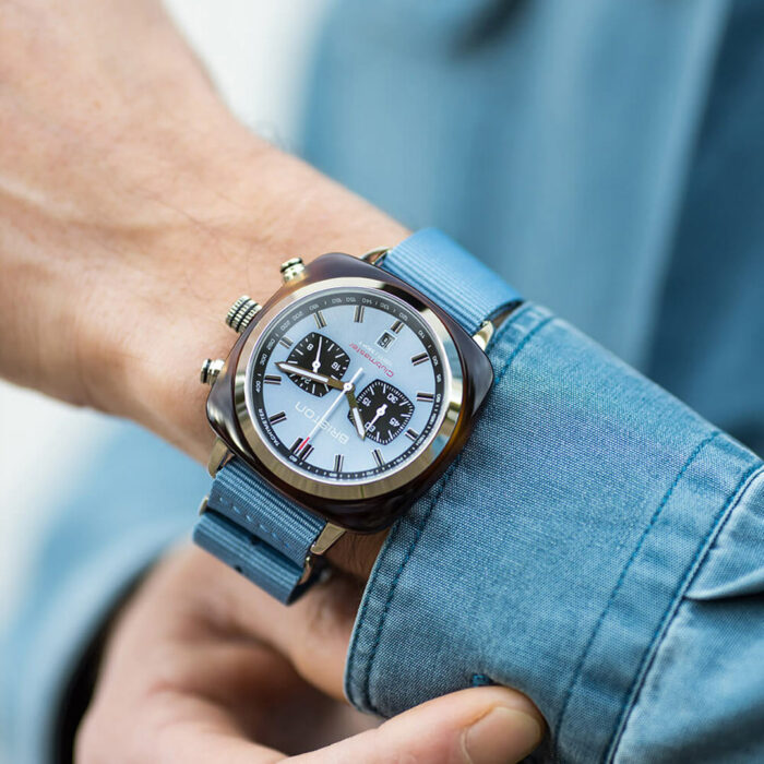 Reloj Briston Clubmaster Sport Azul Hielo - Imagen 2