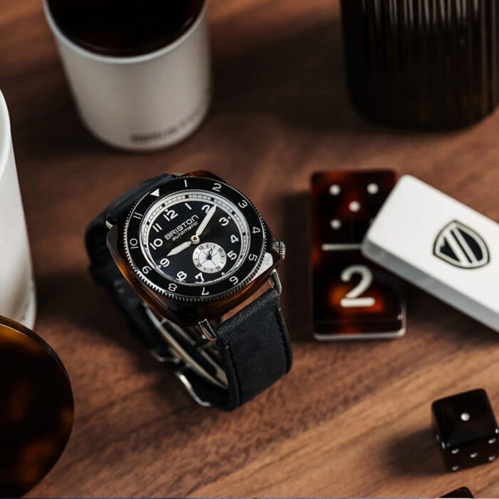 Reloj Briston Clubmaster Legend Segundero Pequeño Negro - Imagen 4