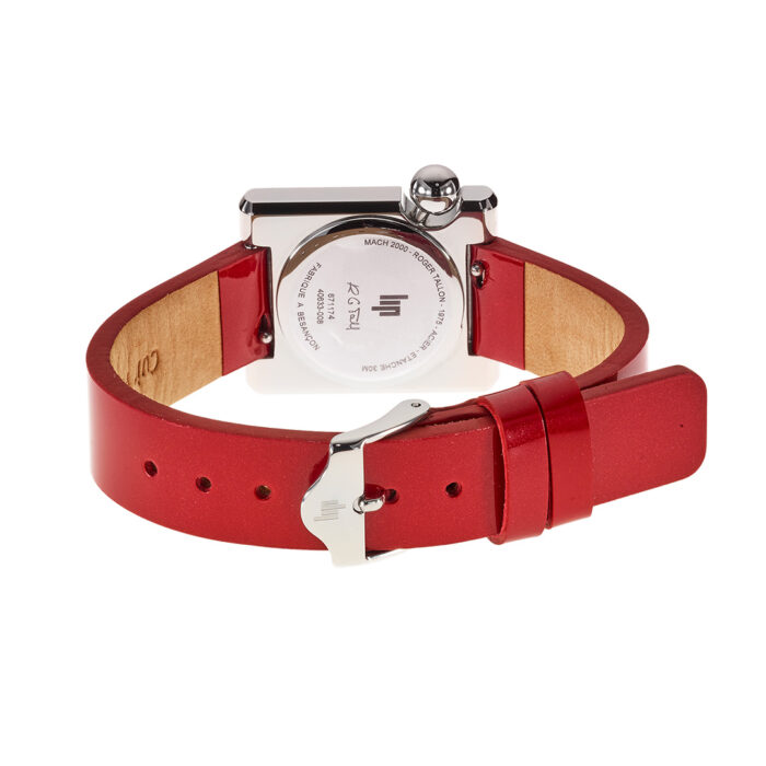 Reloj Lip Mach 2000 Mini Square Rojo 671174 - Imagen 4