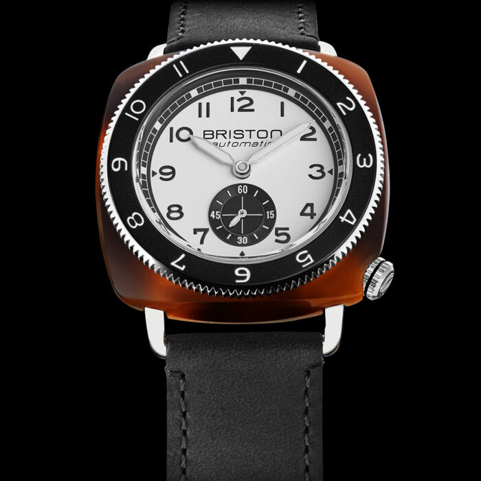 Reloj Briston Clubmaster Legend Segundero Pequeño Blanco Negro - Imagen 3