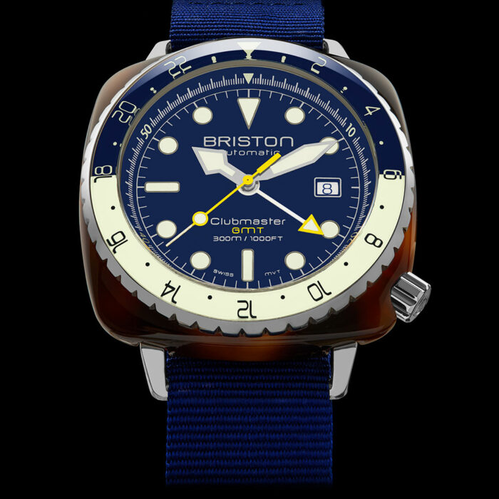 Reloj Briston Clubmaster Diver Pro GMT Azul - Imagen 4