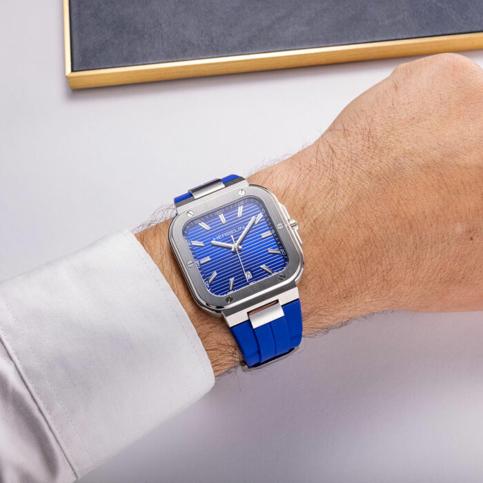 Reloj Herbelin Cap Camarat Square Azul - Imagen 2