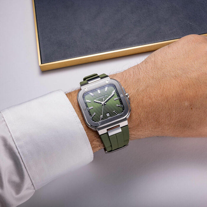Reloj Herbelin Cap Camarat Square Verde - Imagen 2