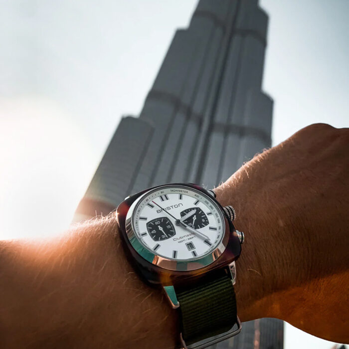 Reloj Briston Clubmaster Classic Verde Militar - Imagen 3