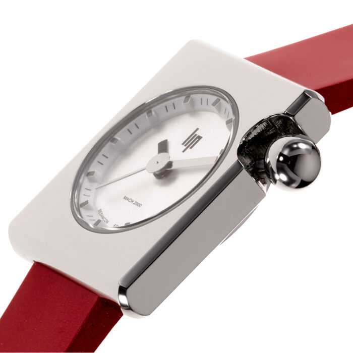 Reloj Lip Mach 2000 Mini Square Rojo 671174 - Imagen 3