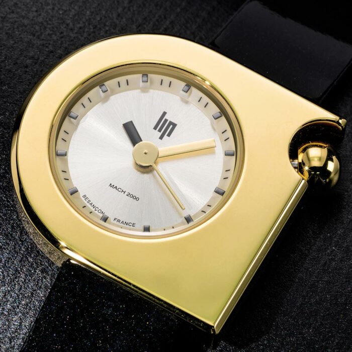 Reloj Lip Mach 2000 Mini Moon Negro Oro 671169 - Imagen 5