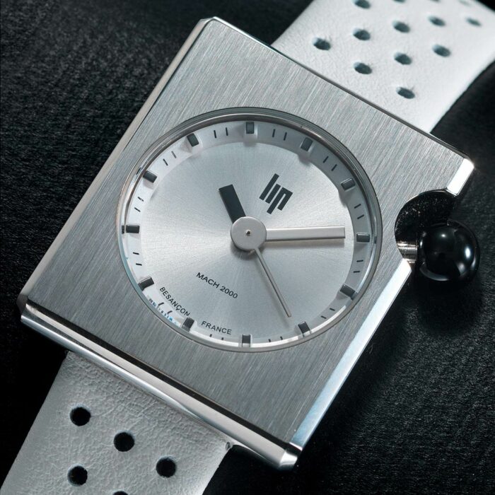 Reloj Lip Mach 2000 Mini Square Blanco 671193 - Imagen 2