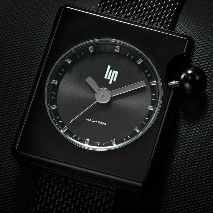 Reloj Lip Mach 2000 Mini Square Negro 671391 - Imagen 2