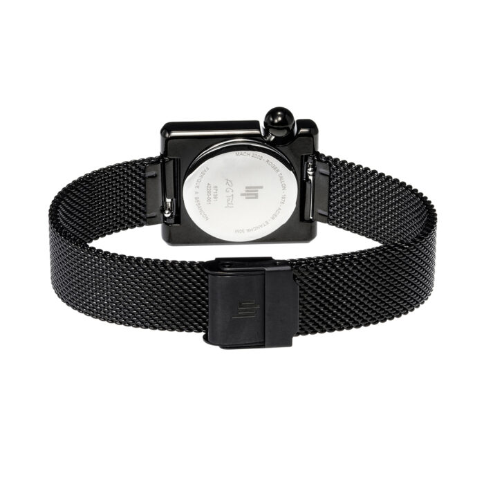 Reloj Lip Mach 2000 Mini Square Negro 671391 - Imagen 3