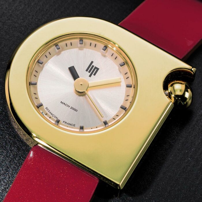 Reloj Lip Mach 2000 Mini Moon Rojo Oro 671393 - Imagen 2