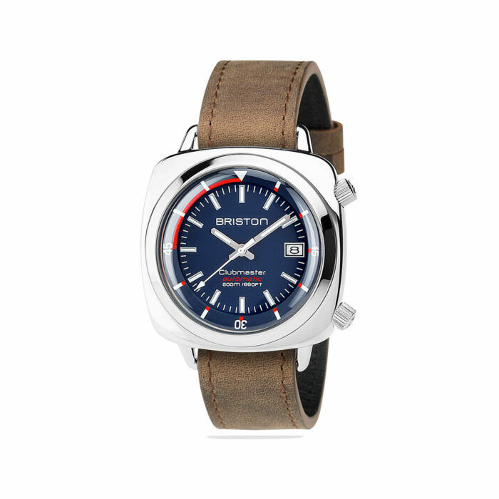 Reloj Briston Clubmaster Diver Correa Cuero