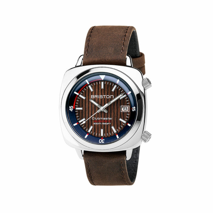 Reloj Briston Clubmaster Diver Marrón