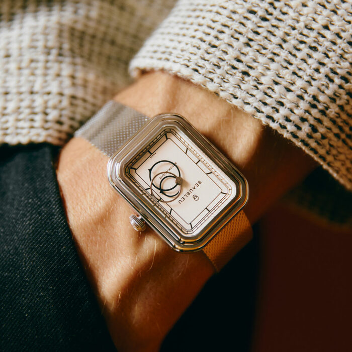 Reloj Beaubleu Ecce Figura Alba Negro - Imagen 3