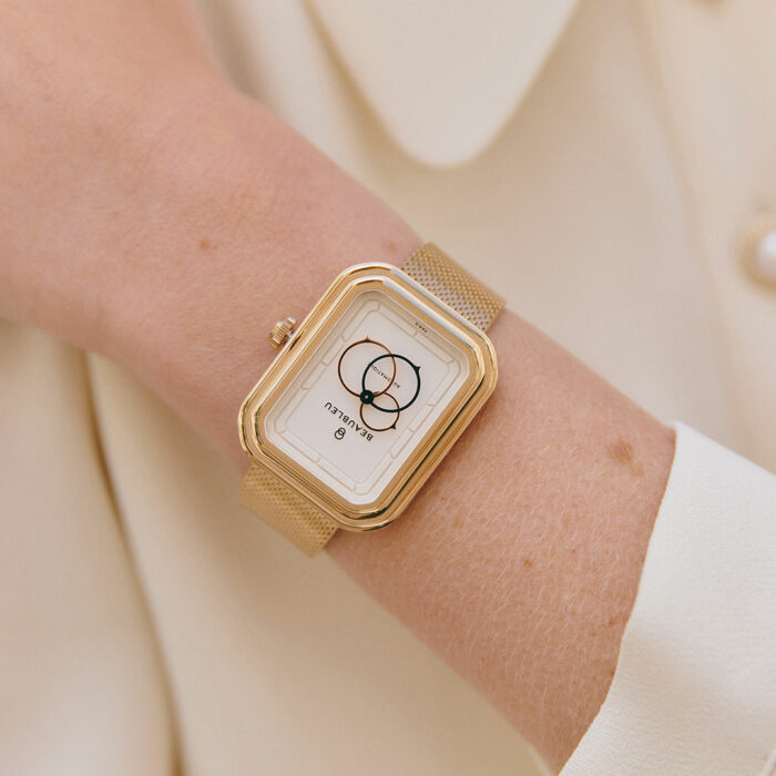 Reloj Beaubleu Ecce Figura Lys Oro Rosa - Imagen 2