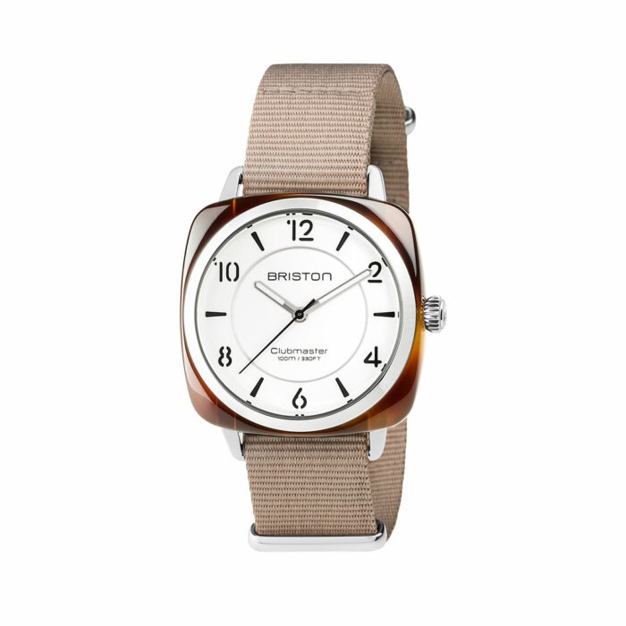 Reloj Briston Clubmaster Chic Blanco Beige