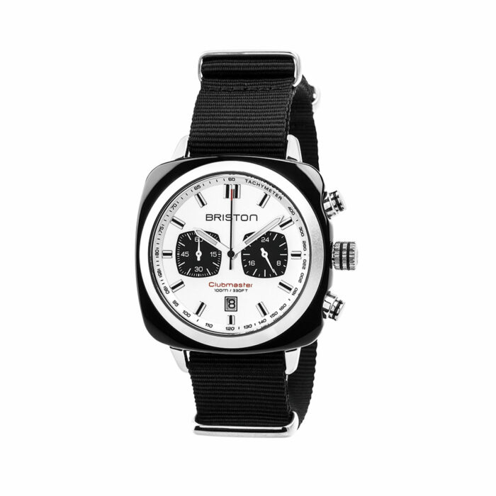 Reloj Briston Clubmaster Sport Blanco Negro