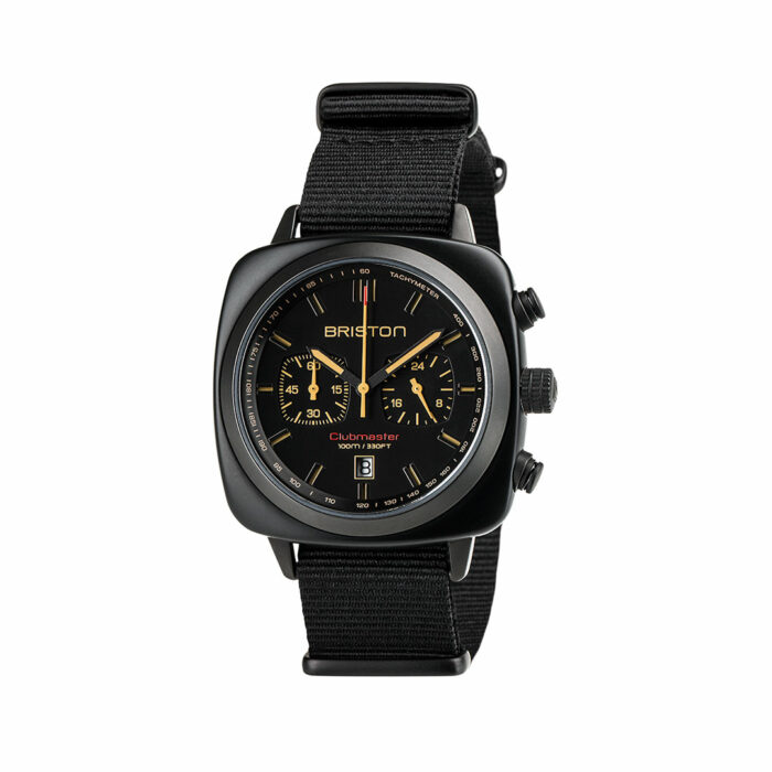 Reloj Briston Clubmaster Sport Negro Mate