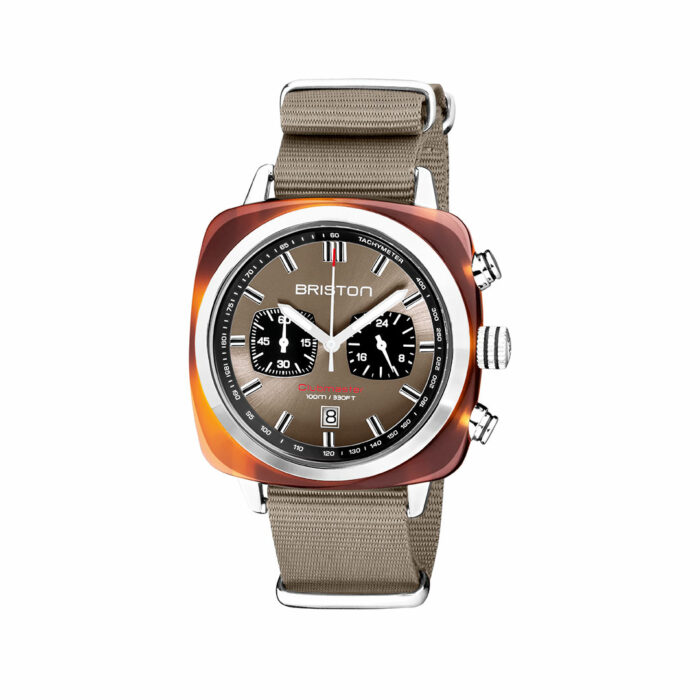 Reloj Briston Clubmaster Sport Gris Topo