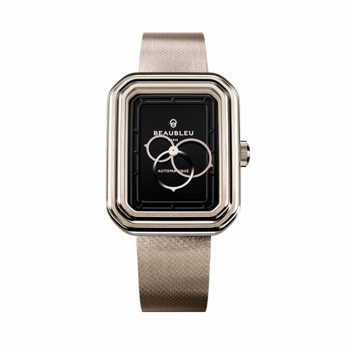 Reloj Beaubleu Ecce Figura Onyx Oro Rosa