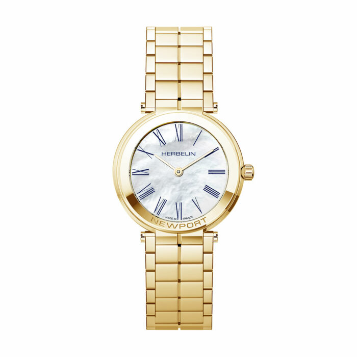 Reloj Herbelin Newport Slim Oro Nácar