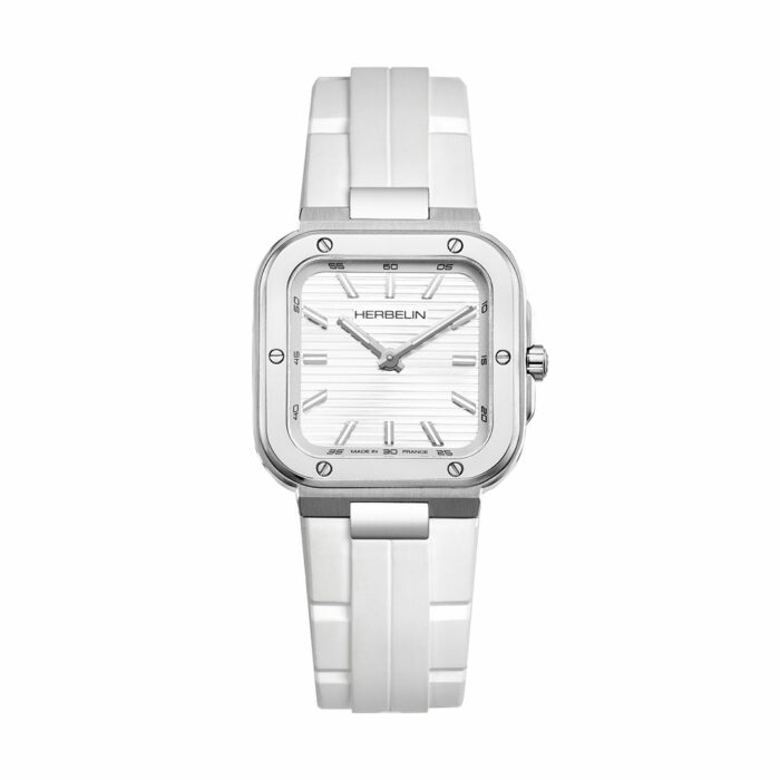 Reloj Herbelin Cap Camarat Square Esfera Blanco