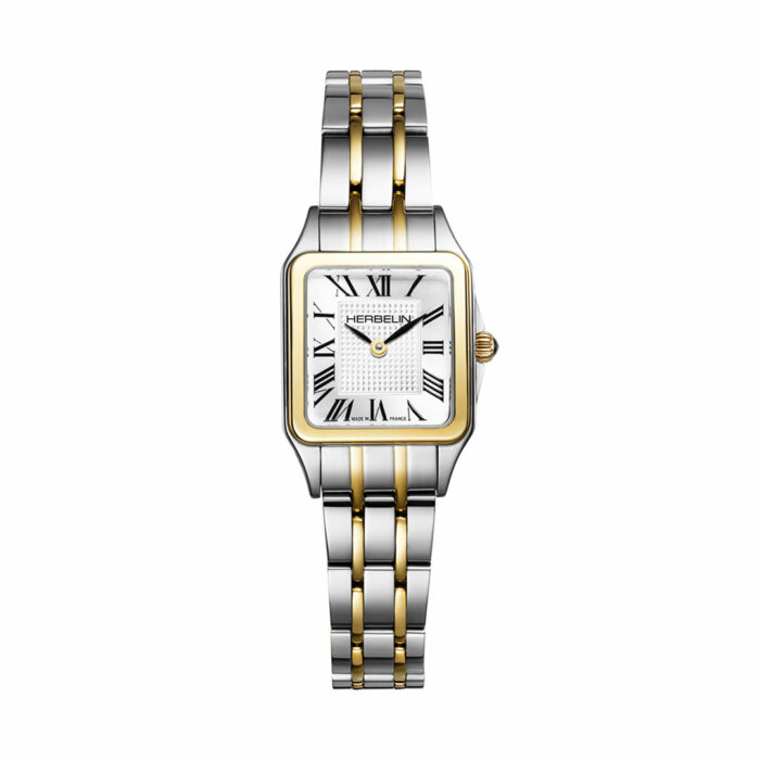 Reloj Herbelin Luna Mini Cuarzo Dos Tonos 17407BT08