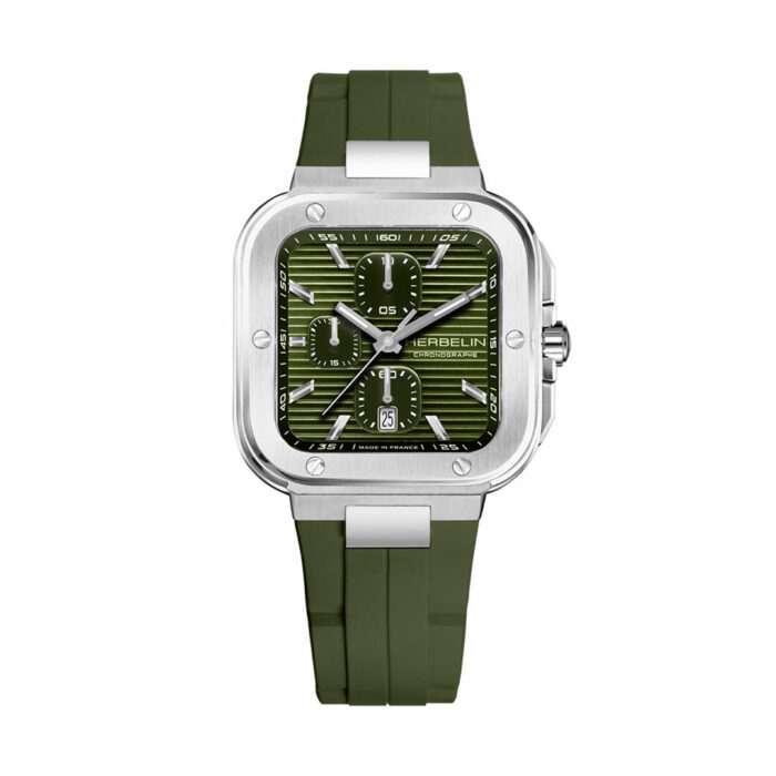 Reloj Herbelin Cap Camarat Square Cronógrafo Verde