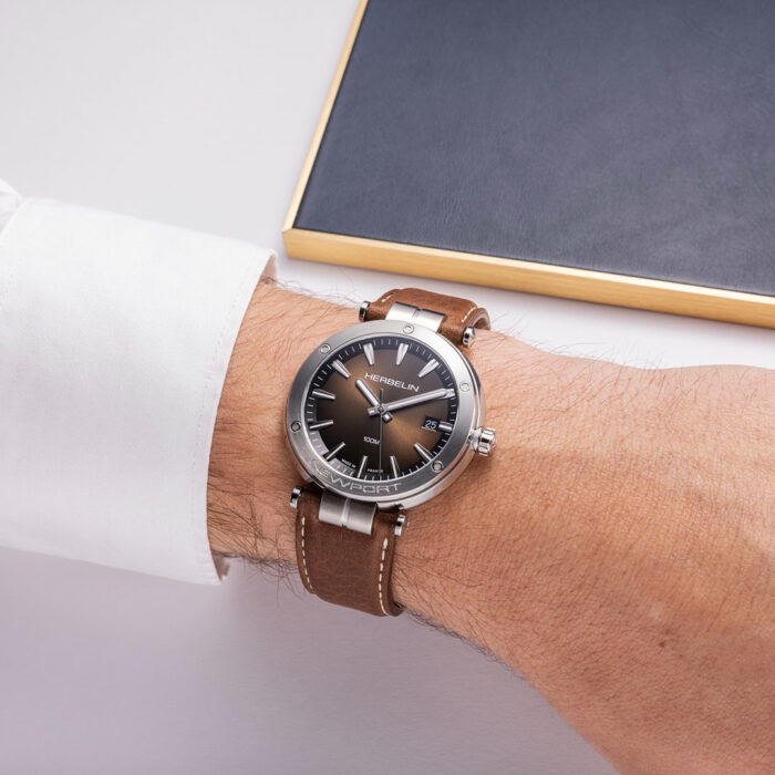 Reloj Marrón Herbelin Newport Cuarzo 12288A27MA - Imagen 2