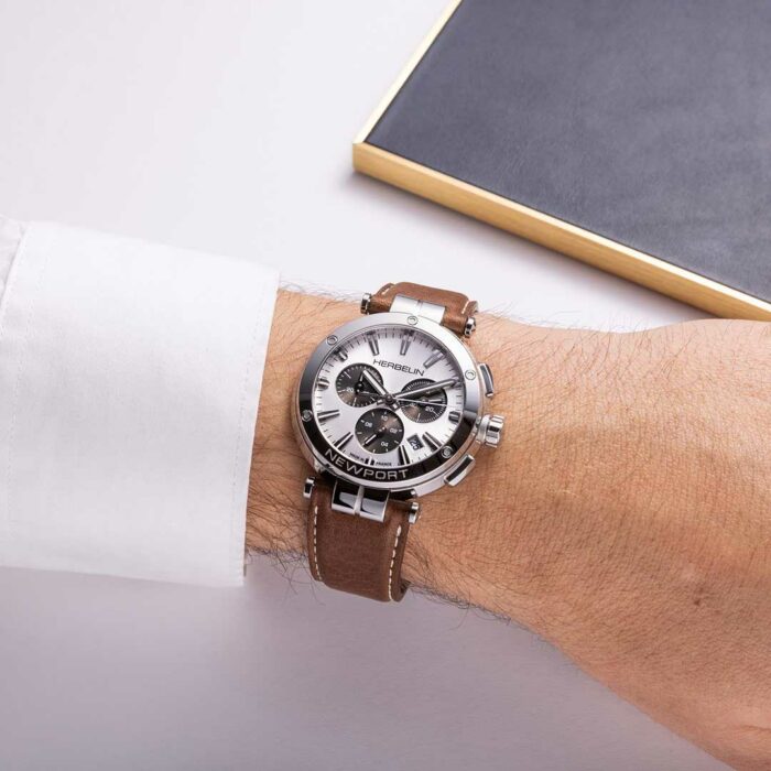 Reloj Herbelin Newport Cronógrafo 37658AP42MA - Imagen 2