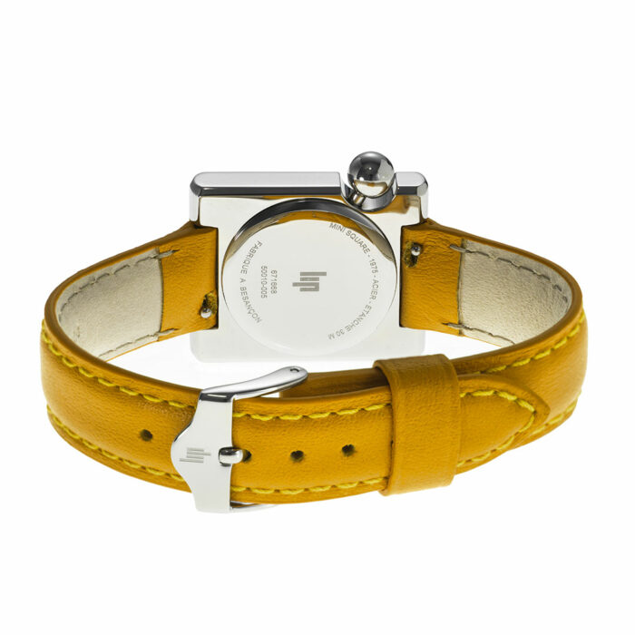 Reloj Lip Mach 2000 Mini Square Amarillo 671668 - Imagen 5