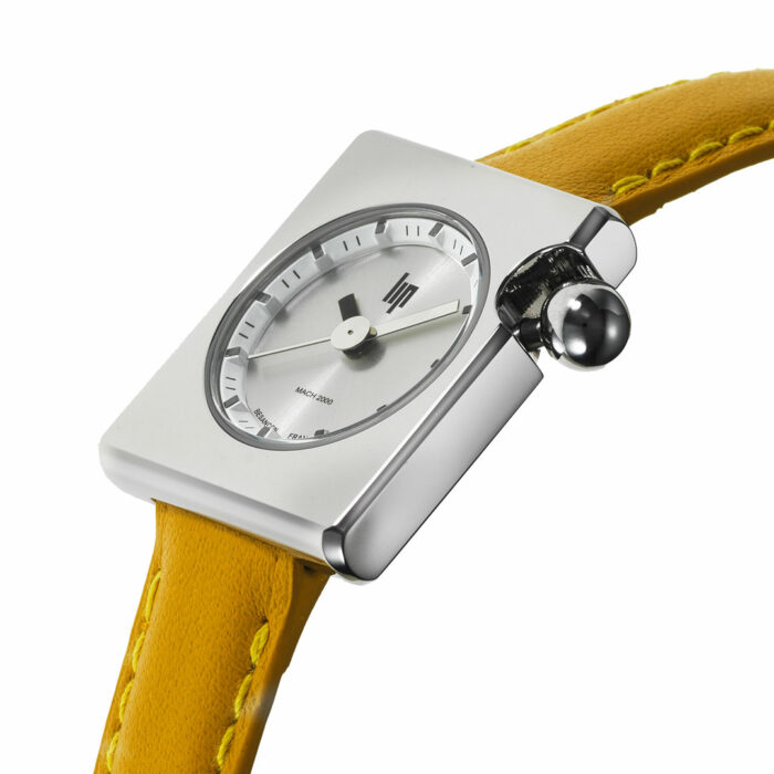Reloj Lip Mach 2000 Mini Square Amarillo 671668 - Imagen 2