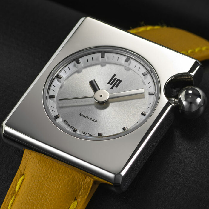 Reloj Lip Mach 2000 Mini Square Amarillo 671668 - Imagen 3