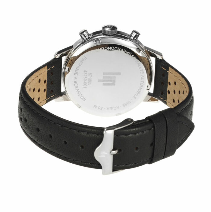 Reloj Lip Rallye Meca Cuarzo Negro 39mm - Imagen 5
