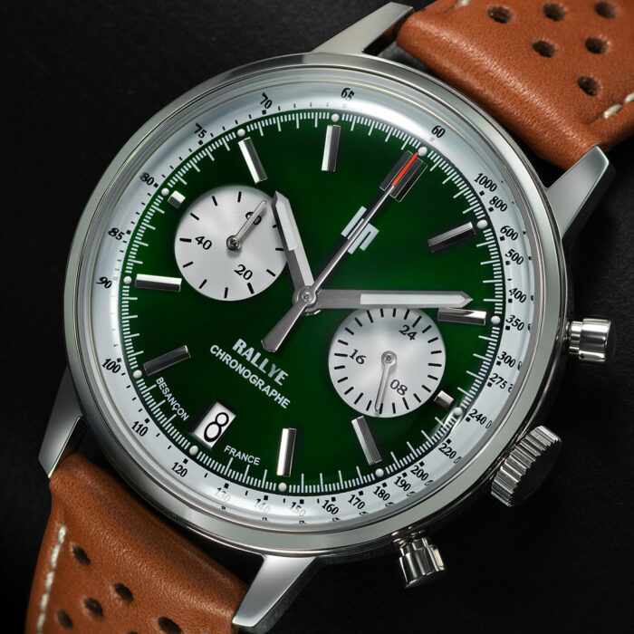 Reloj Lip Rallye Meca Cuarzo Esfera Verde 39mm - Imagen 5