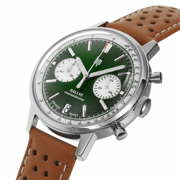 Reloj Lip Rallye Meca Cuarzo Esfera Verde 39mm - Imagen 2