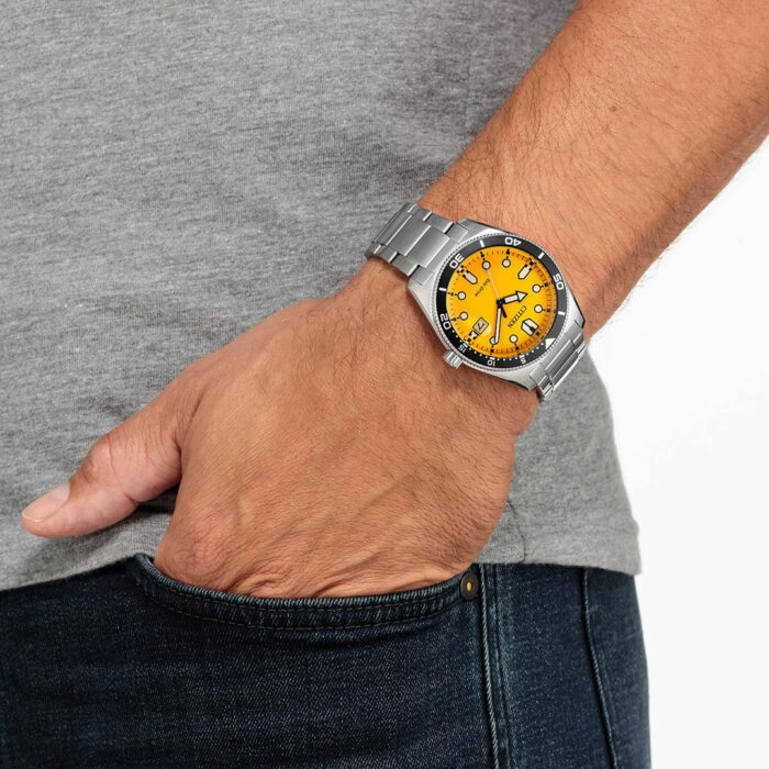 Reloj Citizen Sunset Eco Drive Amarillo AW1760-81Z - Imagen 2