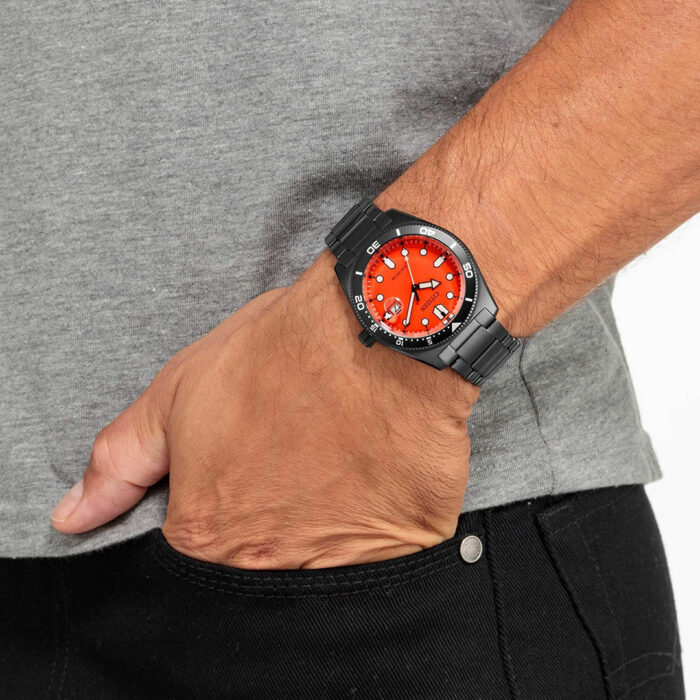 Reloj Citizen Sunset Eco Drive Naranja AW1765-88X - Imagen 2